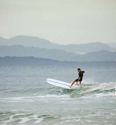Boulevard Longboard - Blue Stripe 9.0 Surfboards